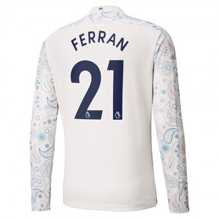 Billiga Fotbollströjor Manchester City Ferran Torres 21 Tredje tröja 2020/21 Långärmad